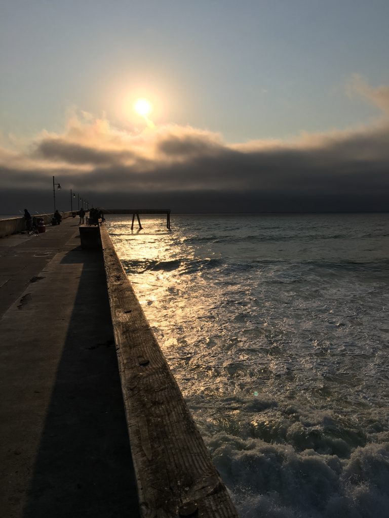 Pacifica Pier sunset 